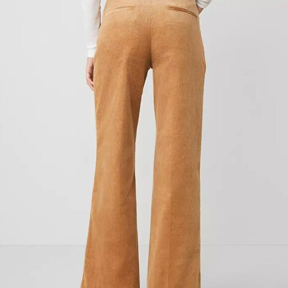 Ann Taylor The Perfect Wide-Leg Corduroy Pant - Picture 3 of 11